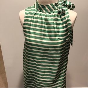 Women's Portrait of a Girl Sleeveless Silk Top